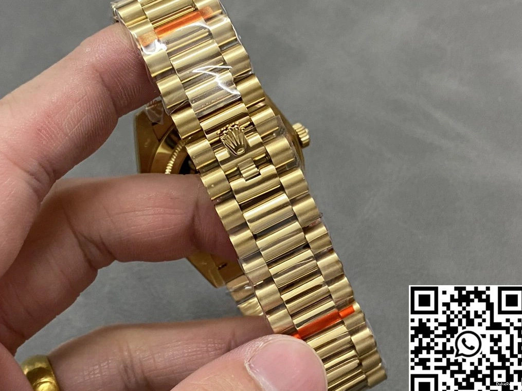 Steel M228238-0005 Date Diamond Factory Rolex Day v5 Dial Tungsten Hourmarker Gold QF 1012